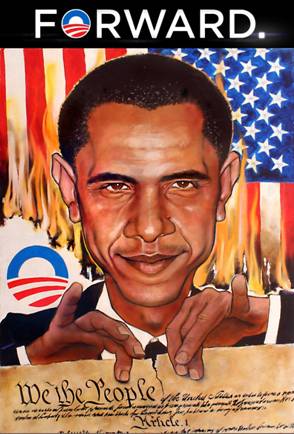 Obama Forward SC Obama Forward SC 690x1024 Will an Obama victory spark a civil war in the US?